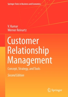 Image for Customer relationship management  : concept, strategy, and tools