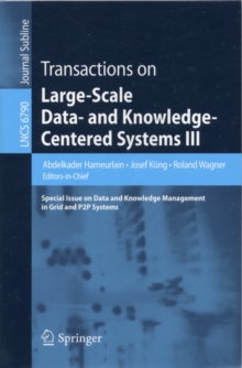 Image for Transactions on Large-Scale Data- and Knowledge-Centered Systems III