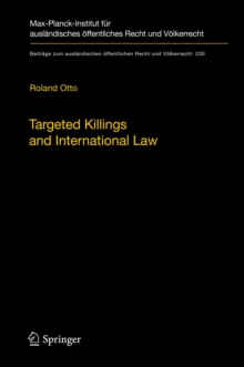 Image for Targeted killings and international law