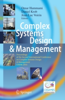 Image for Complex systems design & management