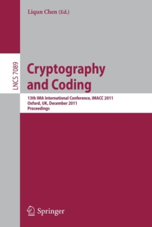 Image for Cryptography and Coding