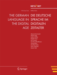 Image for The German Language in the Digital Age