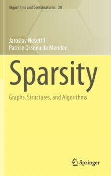 Image for Sparsity : Graphs, Structures, and Algorithms
