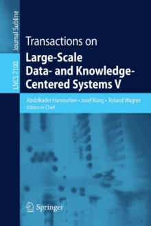Image for Transactions on Large-Scale Data- and Knowledge-Centered Systems V