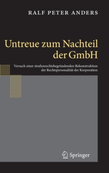 Image for Untreue zum Nachteil der GmbH