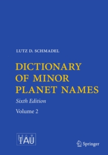Image for Dictionary of minor planet names