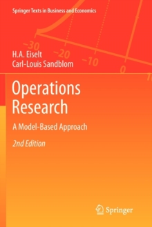 Image for Operations research  : a model-based approach