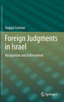 Image for Foreign Judgments in Israel