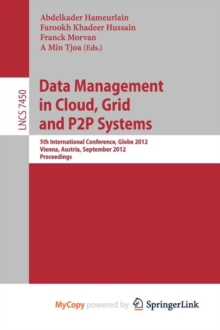 Image for Data Mangement in Cloud, Grid and P2P Systems