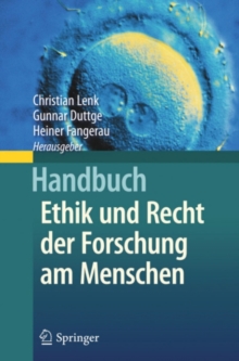 Image for Handbuch Ethik und Recht der Forschung am Menschen