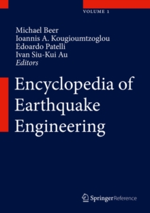 Image for Encyclopedia of Earthquake Engineering