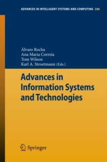 Image for Advances in Information Systems and Technologies
