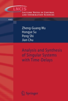 Image for Analysis and Synthesis of Singular Systems with Time-Delays