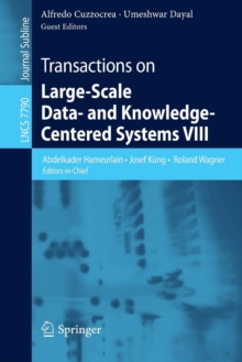 Image for Transactions on Large-Scale Data- and Knowledge-Centered Systems VIII : Special Issue on Advances in Data Warehousing and Knowledge Discovery