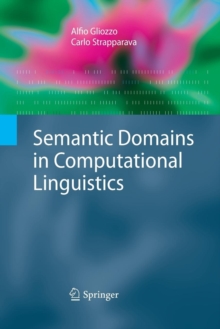 Image for Semantic Domains in Computational Linguistics