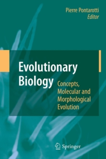 Image for Evolutionary Biology - Concepts, Molecular and Morphological Evolution