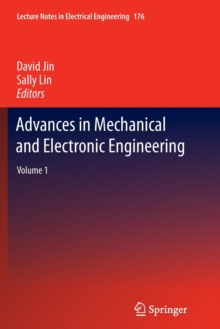 Image for Advances in Mechanical and Electronic Engineering : Volume 1