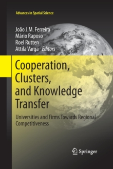 Image for Cooperation, Clusters, and Knowledge Transfer