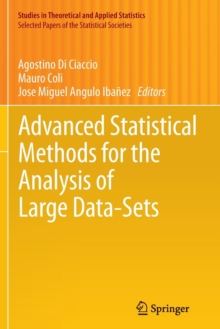 Image for Advanced Statistical Methods for the Analysis of Large Data-Sets