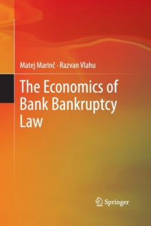 Image for The Economics of Bank Bankruptcy Law
