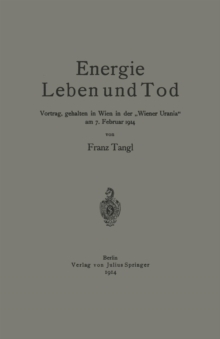 Image for Energie Leben und Tod