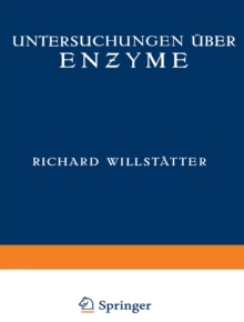 Image for Untersuchungen Uber Enzyme: Zweiter Band