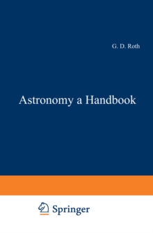 Image for Astronomy: a Handbook