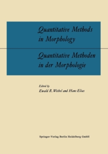 Image for Quantitative Methods in Morphology / Quantitative Methoden in der Morphologie