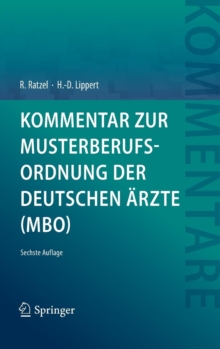 Image for Kommentar Zur Musterberufsordnung Der Deutschen  rzte (Mbo)