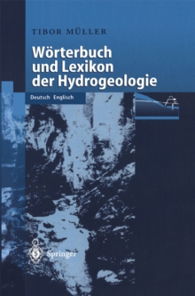 Image for Worterbuch Und Lexikon Der Hydrogeologie: Deutsch Englisch