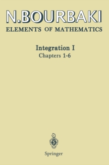 Image for Integration I: Chapters 1-6