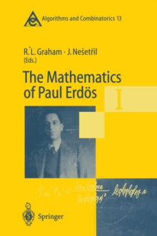 Image for Mathematics of Paul Erdos I