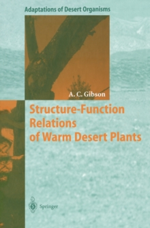 Image for Structure-Function Relations of Warm Desert Plants