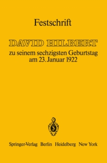 Image for Festschrift: zu seinem sechzigsten Geburtstag am 23.Januar 1922