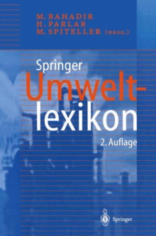 Image for Springer Umweltlexikon
