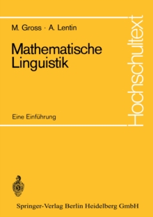 Image for Mathematische Linguistik: Eine Einfuhrung