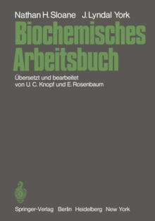 Image for Biochemisches Arbeitsbuch