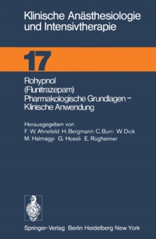Image for Rohypnol (Flunitrazepam), Pharmakologische Grundlagen, Klinische Anwendung