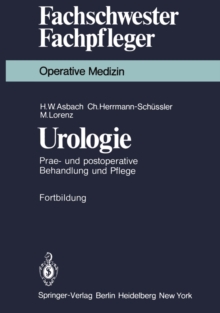 Image for Urologie: Prae- und postoperative Behandlung und Pflege