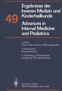 Image for Ergebnisse der Inneren Medizin und Kinderheilkunde / Advances in Internal Medicine and Pediatrics : Neue Folge