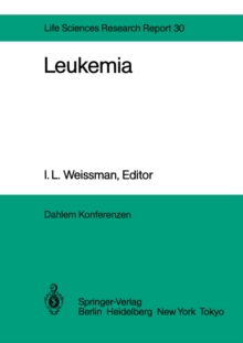 Image for Leukemia: Report of the Dahlem Workshop on Leukemia Berlin 1983, November 13-18