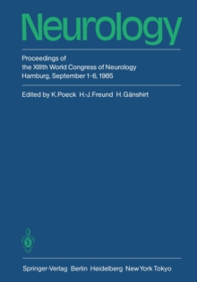 Image for Neurology: Proceedings of the XIIIth World Congress of Neurology Hamburg, September 1-6, 1985