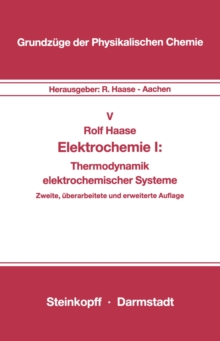 Image for Elektrochemie I: Thermodynamik elektrochemischer Systeme