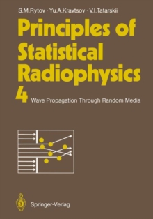 Image for Principles of Statistical Radiophysics 4