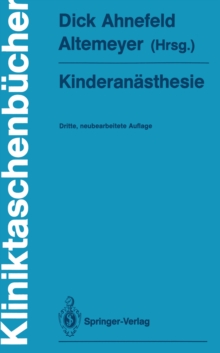 Image for Kinderanasthesie