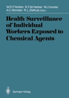 Image for Health Surveillance of Individual Workers Exposed to Chemical Agents