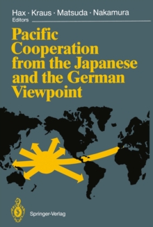 Image for Pacific Cooperation from the Japanese and the German Viewpoint