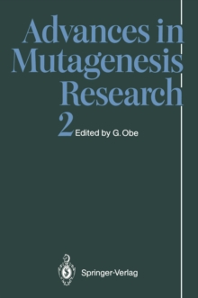 Image for Advances in Mutagenesis Research 2