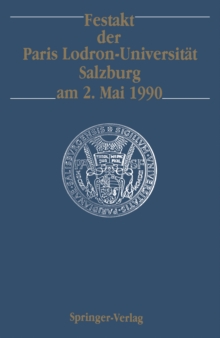 Image for Festakt Der Paris Lodron-universitat Salzburg Am 2. Mai 1990
