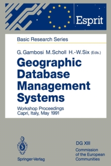 Image for Geographic Database Management Systems : Workshop Proceedings Capri, Italy, May 1991